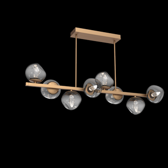 Luna Twisted Branch Chandelier (1289|PLB0095-T8-NB-GS-001-L3)