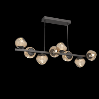 Luna Twisted Branch Chandelier (1289|PLB0095-T8-GP-GB-001-L3)