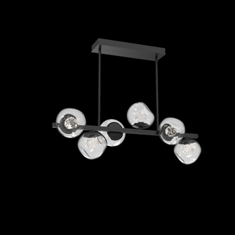 Luna Twisted Branch Chandelier (1289|PLB0095-T6-MB-FC-001-L3)