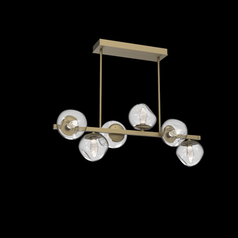 Luna Twisted Branch Chandelier (1289|PLB0095-T6-GB-GC-001-L3)