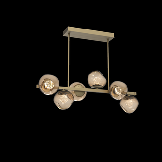 Luna Twisted Branch Chandelier (1289|PLB0095-T6-GB-ZB-001-L3)