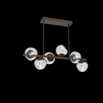 Luna Twisted Branch Chandelier (1289|PLB0095-T6-FB-GC-001-L3)