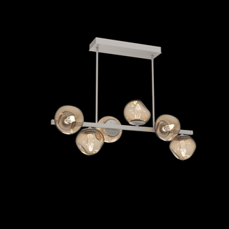 Luna Twisted Branch Chandelier (1289|PLB0095-T6-BS-GB-001-L3)