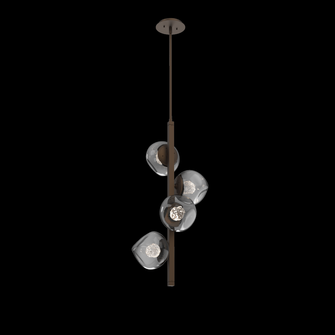 Luna Twisted Vine Chandelier (1289|CHB0095-T4-FB-FS-001-L3)