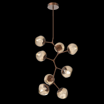 Luna Modern Vine Chandelier (1289|CHB0095-VB-BB-GB-001-L3)