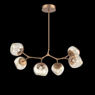 Luna Modern Branch Chandelier (1289|PLB0095-BA-NB-GA-001-L3)