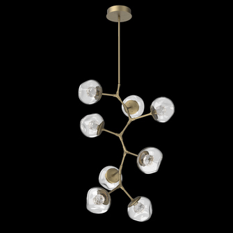 Luna Modern Vine Chandelier (1289|CHB0095-VB-GB-FC-001-L3)