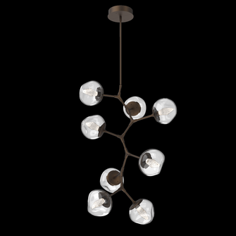 Luna Modern Vine Chandelier (1289|CHB0095-VB-FB-GC-001-L3)