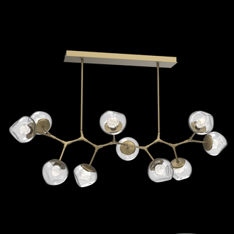 Luna Modern Branch Chandelier (1289|PLB0095-BC-GB-ZC-001-L3)