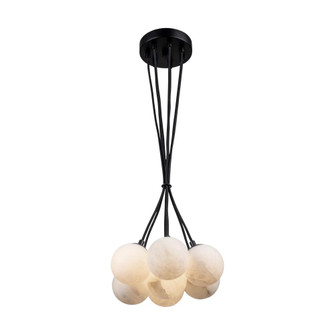 Camila Collection 7-Light Pendant Black (12|AC7467BK)