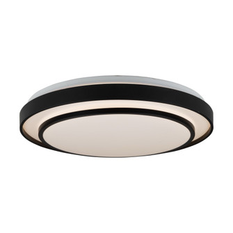 Aziza Collection 1-Light 19'' Flush Mount Black (12|AC7403BK)