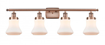 Bellmont - 4 Light - 36 inch - Antique Copper - Bath Vanity Light (3442|916-4W-AC-G191)