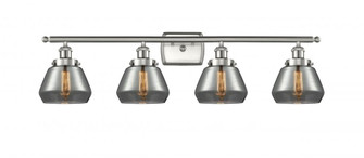 Fulton - 4 Light - 36 inch - Brushed Satin Nickel - Bath Vanity Light (3442|916-4W-SN-G173)
