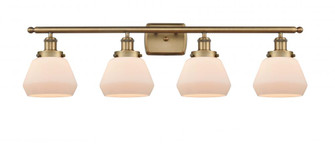 Fulton - 4 Light - 36 inch - Brushed Brass - Bath Vanity Light (3442|916-4W-BB-G171)