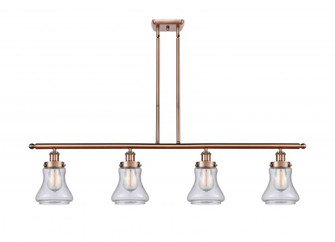 Bellmont - 4 Light - 48 inch - Antique Copper - Stem Hung - Island Light (3442|916-4I-AC-G194)