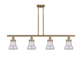 Bellmont - 4 Light - 48 inch - Brushed Brass - Stem Hung - Island Light (3442|916-4I-BB-G194)