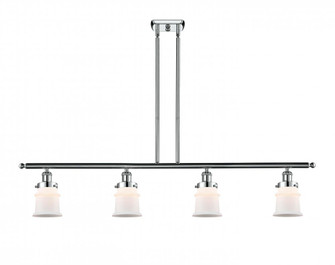Canton - 4 Light - 48 inch - Polished Chrome - Stem Hung - Island Light (3442|916-4I-PC-G181S)