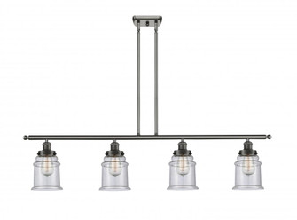 Canton - 4 Light - 48 inch - Oil Rubbed Bronze - Stem Hung - Island Light (3442|916-4I-OB-G184)