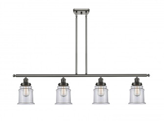 Canton - 4 Light - 48 inch - Oil Rubbed Bronze - Stem Hung - Island Light (3442|916-4I-OB-G182)