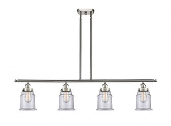 Canton - 4 Light - 48 inch - Brushed Satin Nickel - Stem Hung - Island Light (3442|916-4I-SN-G182)