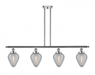 Geneseo - 4 Light - 48 inch - Polished Chrome - Stem Hung - Island Light (3442|916-4I-PC-G165)