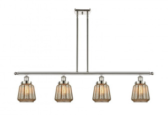 Chatham - 4 Light - 48 inch - Polished Nickel - Stem Hung - Island Light (3442|916-4I-PN-G146)