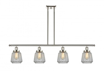 Chatham - 4 Light - 48 inch - Polished Nickel - Stem Hung - Island Light (3442|916-4I-PN-G142)