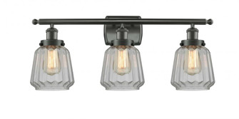Chatham - 3 Light - 26 inch - Oil Rubbed Bronze - Bath Vanity Light (3442|916-3W-OB-G142)