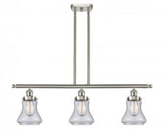 Bellmont - 3 Light - 36 inch - Brushed Satin Nickel - Stem Hung - Island Light (3442|916-3I-SN-G194)