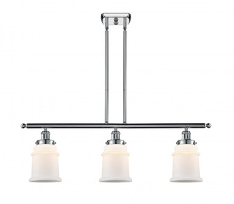 Canton - 3 Light - 36 inch - Polished Chrome - Stem Hung - Island Light (3442|916-3I-PC-G181)