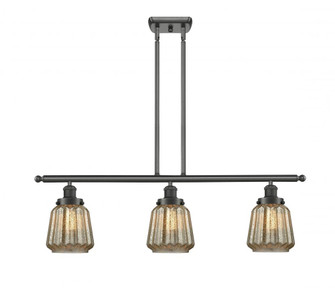 Chatham - 3 Light - 36 inch - Oil Rubbed Bronze - Stem Hung - Island Light (3442|916-3I-OB-G146)