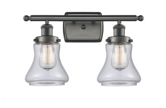 Bellmont - 2 Light - 16 inch - Oil Rubbed Bronze - Bath Vanity Light (3442|916-2W-OB-G192)