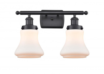 Bellmont - 2 Light - 16 inch - Matte Black - Bath Vanity Light (3442|916-2W-BK-G191)