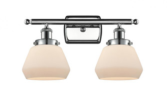 Fulton - 2 Light - 16 inch - Polished Chrome - Bath Vanity Light (3442|916-2W-PC-G171)