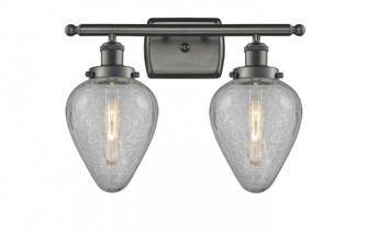 Geneseo - 2 Light - 16 inch - Oil Rubbed Bronze - Bath Vanity Light (3442|916-2W-OB-G165)