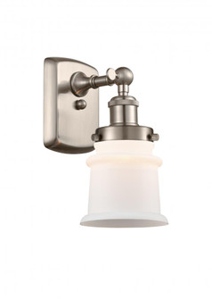 Canton - 1 Light - 6 inch - Brushed Satin Nickel - Sconce (3442|916-1W-SN-G181S)
