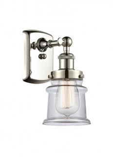 Canton - 1 Light - 6 inch - Polished Nickel - Sconce (3442|916-1W-PN-G182S)