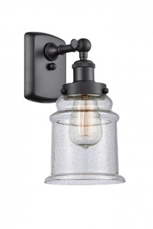 Canton - 1 Light - 6 inch - Matte Black - Sconce (3442|916-1W-BK-G184)