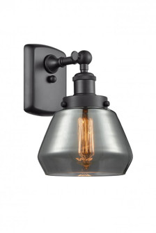 Fulton - 1 Light - 6 inch - Matte Black - Sconce (3442|916-1W-BK-G173)