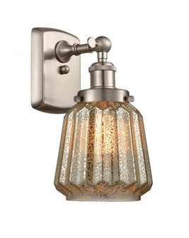 Chatham - 1 Light - 6 inch - Brushed Satin Nickel - Sconce (3442|916-1W-SN-G146)