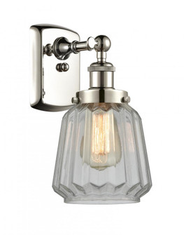 Chatham - 1 Light - 6 inch - Polished Nickel - Sconce (3442|916-1W-PN-G142)