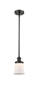 Canton - 1 Light - 6 inch - Oil Rubbed Bronze - Mini Pendant (3442|916-1S-OB-G181S)