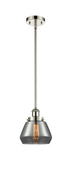 Fulton - 1 Light - 6 inch - Polished Nickel - Mini Pendant (3442|916-1S-PN-G173)
