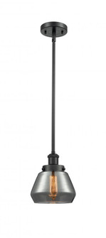 Fulton - 1 Light - 6 inch - Matte Black - Mini Pendant (3442|916-1S-BK-G173)