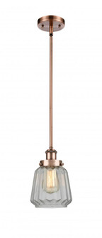 Chatham - 1 Light - 6 inch - Antique Copper - Mini Pendant (3442|916-1S-AC-G142)