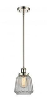 Chatham - 1 Light - 6 inch - Polished Nickel - Mini Pendant (3442|916-1S-PN-G142)