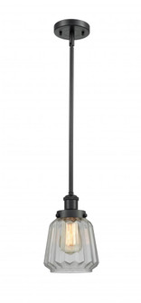 Chatham - 1 Light - 6 inch - Matte Black - Mini Pendant (3442|916-1S-BK-G142)