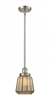 Chatham - 1 Light - 6 inch - Brushed Satin Nickel - Mini Pendant (3442|916-1S-SN-G146)