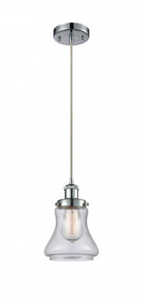 Bellmont - 1 Light - 6 inch - Polished Chrome - Cord hung - Mini Pendant (3442|916-1P-PC-G194)
