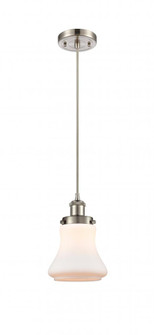 Bellmont - 1 Light - 6 inch - Brushed Satin Nickel - Cord hung - Mini Pendant (3442|916-1P-SN-G191)